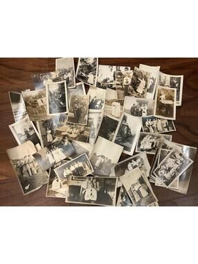 Vintage Black and White Photographs Collection Junk Journal